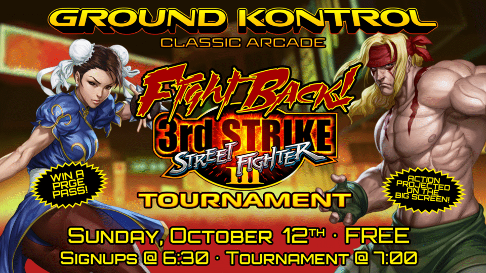 Street Fighter III: Third Strike Tournament (October 2025)