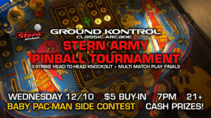 Stern Army Pinball Tournament (December 2025)