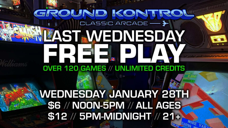 Last Wednesday FREE PLAY Party! (January 2026)