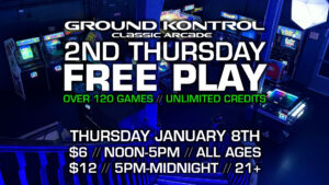 2nd Thursday FREE PLAY Party! (January 2026)
