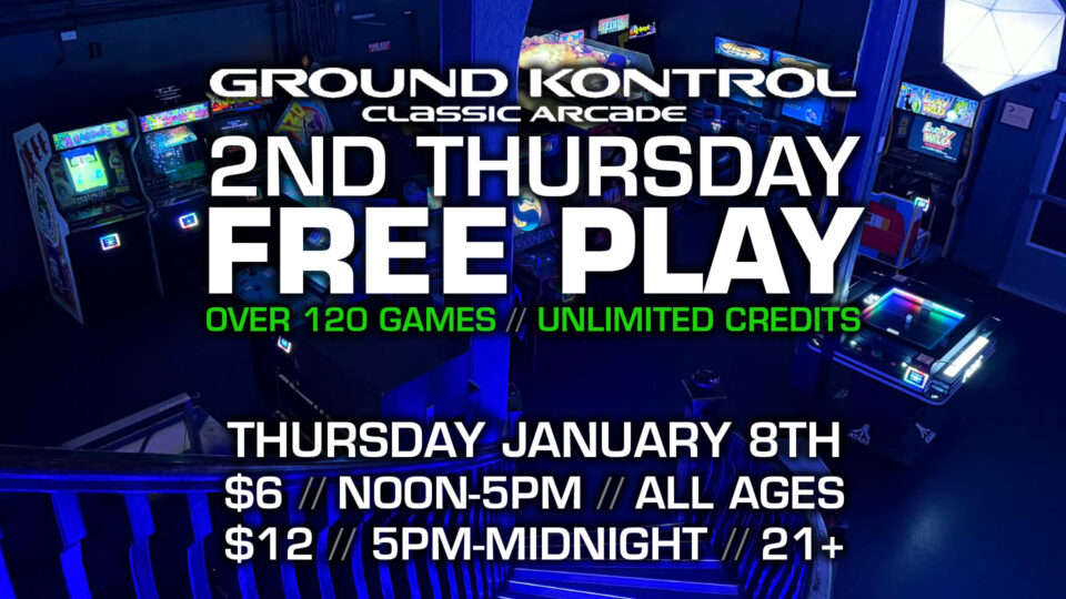 2nd Thursday FREE PLAY Party! (January 2026)