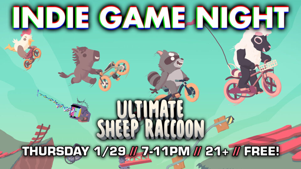 Indie Game Night: Ultimate Sheep Raccoon