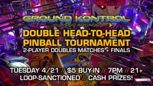 Double Head-To-Head Pinball Tournament (April 2026)