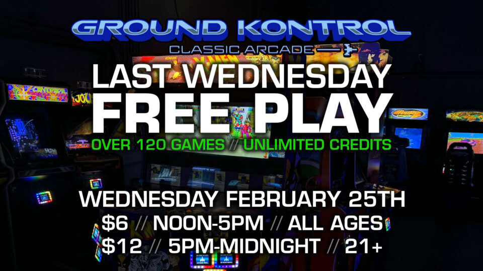 Last Wednesday FREE PLAY Party! (February 2026)