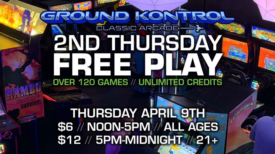 2nd Thursday FREE PLAY Party! (April 2026)