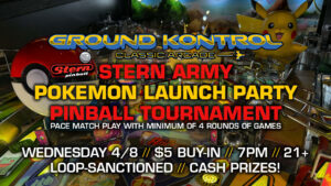 Pokemon Pinball Launch Party Tournament