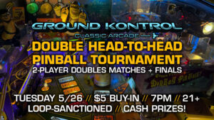 Double Head-To-Head Pinball Tournament (May 2026)