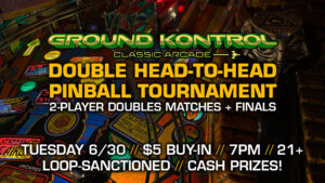 Double Head-To-Head Pinball Tournament (June 2026)