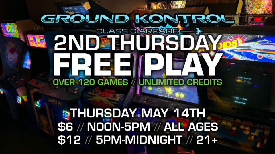 2nd Thursday FREE PLAY Party! (May 2026)