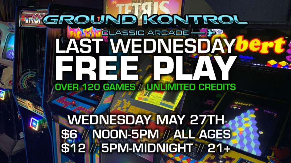Last Wednesday FREE PLAY Party! (May 2026)