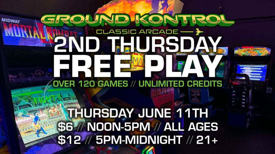 2nd Thursday FREE PLAY Party! (June 2026)