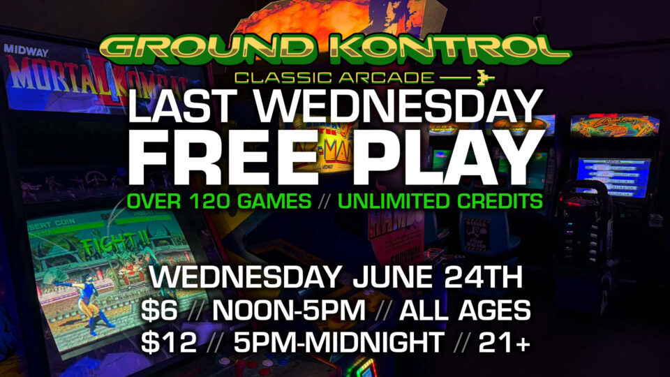 Last Wednesday FREE PLAY Party! (June 2026)