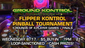 Flipper Kontrol Pinball Tournament (June 2026)