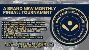 Ball Save Social Club Pinball Tournament