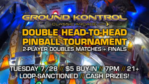 Double Head-To-Head Pinball Tournament (July 2026)
