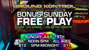Bonus Sunday FREE PLAY Party! (July 2026)