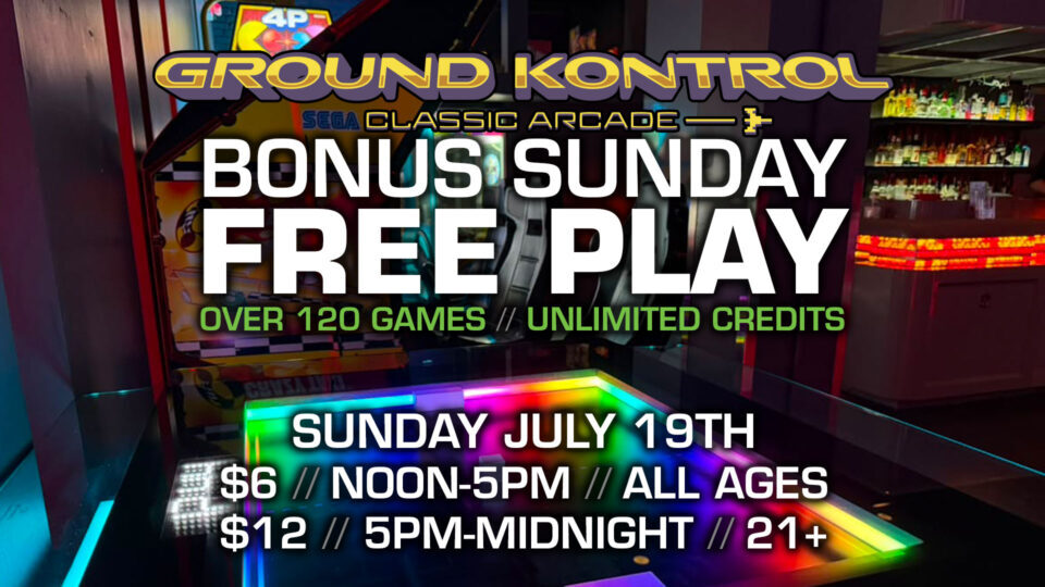 Bonus Sunday FREE PLAY Party! (July 2026)