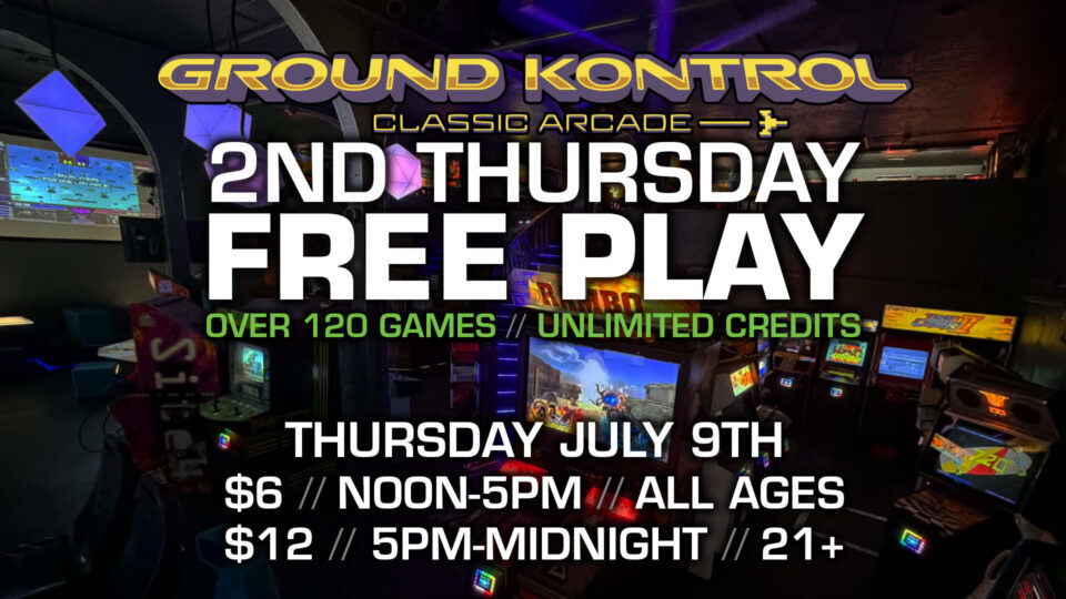 2nd Thursday FREE PLAY Party! (July 2026)