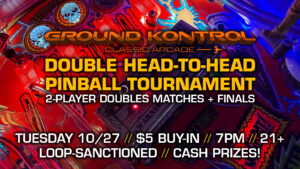 Double Head-To-Head Pinball Tournament (October 2026)