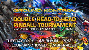 Double Head-To-Head Pinball Tournament (September 2026)