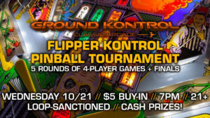 Flipper Kontrol Pinball Tournament (October 2026)