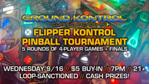 Flipper Kontrol Pinball Tournament (September 2026)