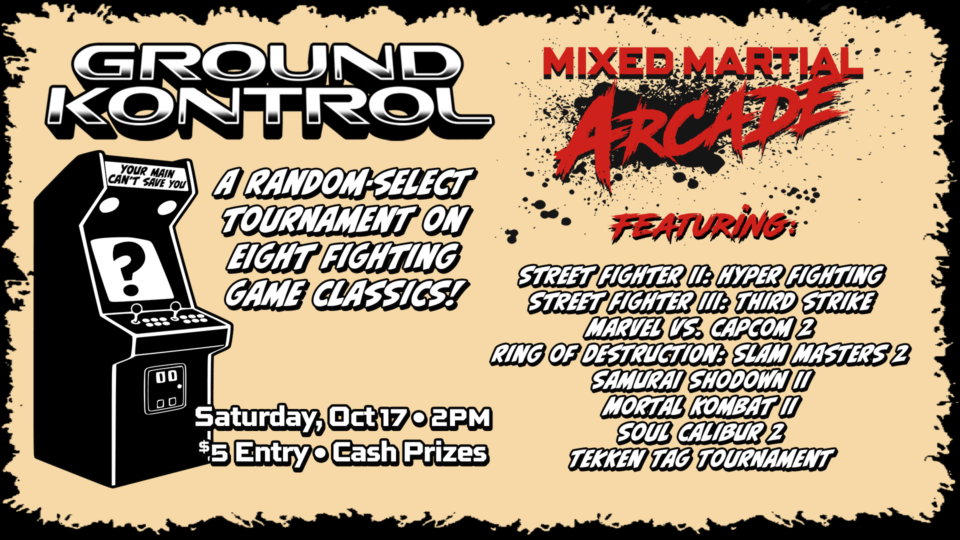 Mixed Martial Arcade Tournament