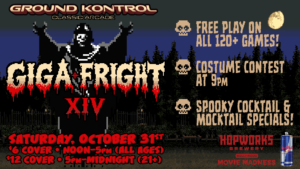 Giga-Fright XIV: Halloween Free Play Party & Costume Contest
